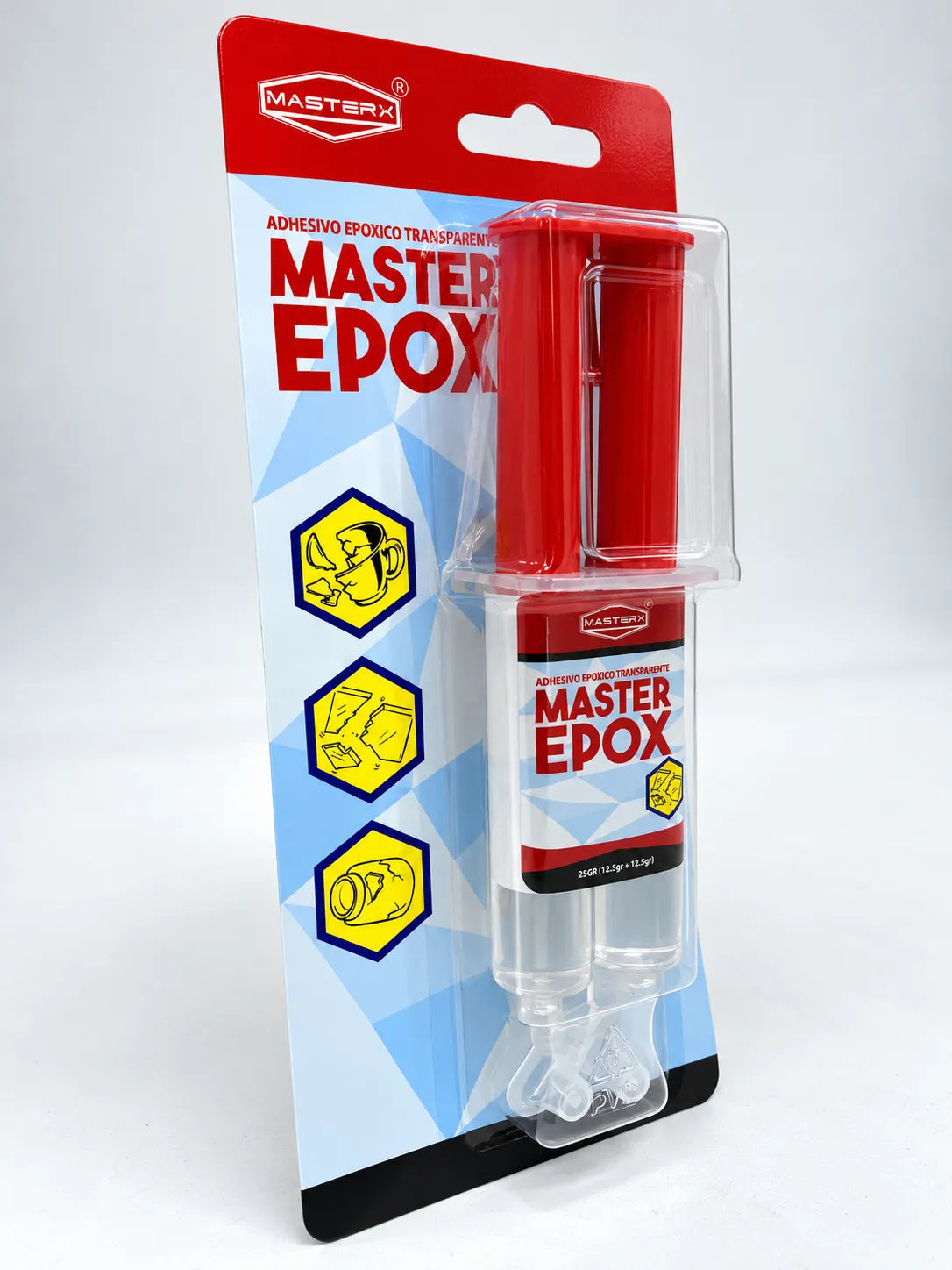 ADHESIVO EPOXICO TRANSPA 29.5ML MASTERX