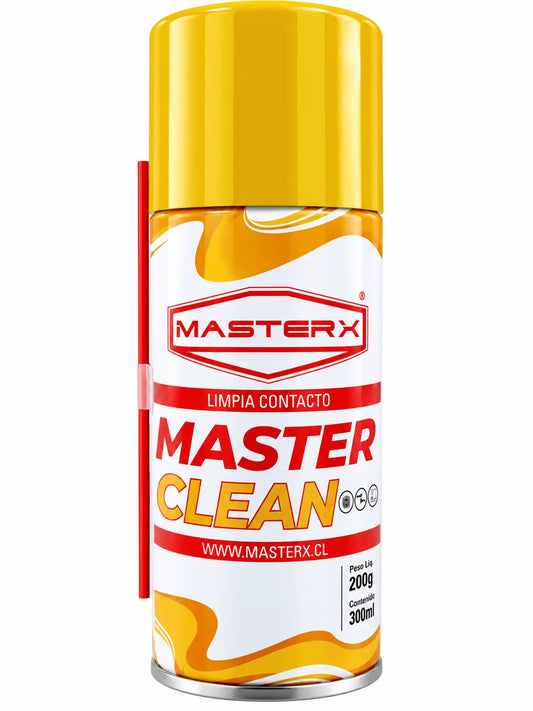 LIMPIA CONTACTO INFLAMABLE 200GR MASTERCLEAN