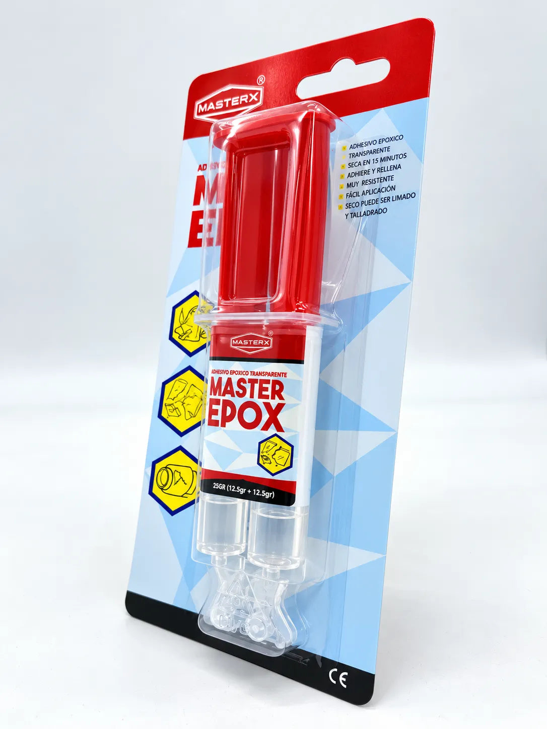 ADHESIVO EPOXICO TRANSPA 29.5ML MASTERX