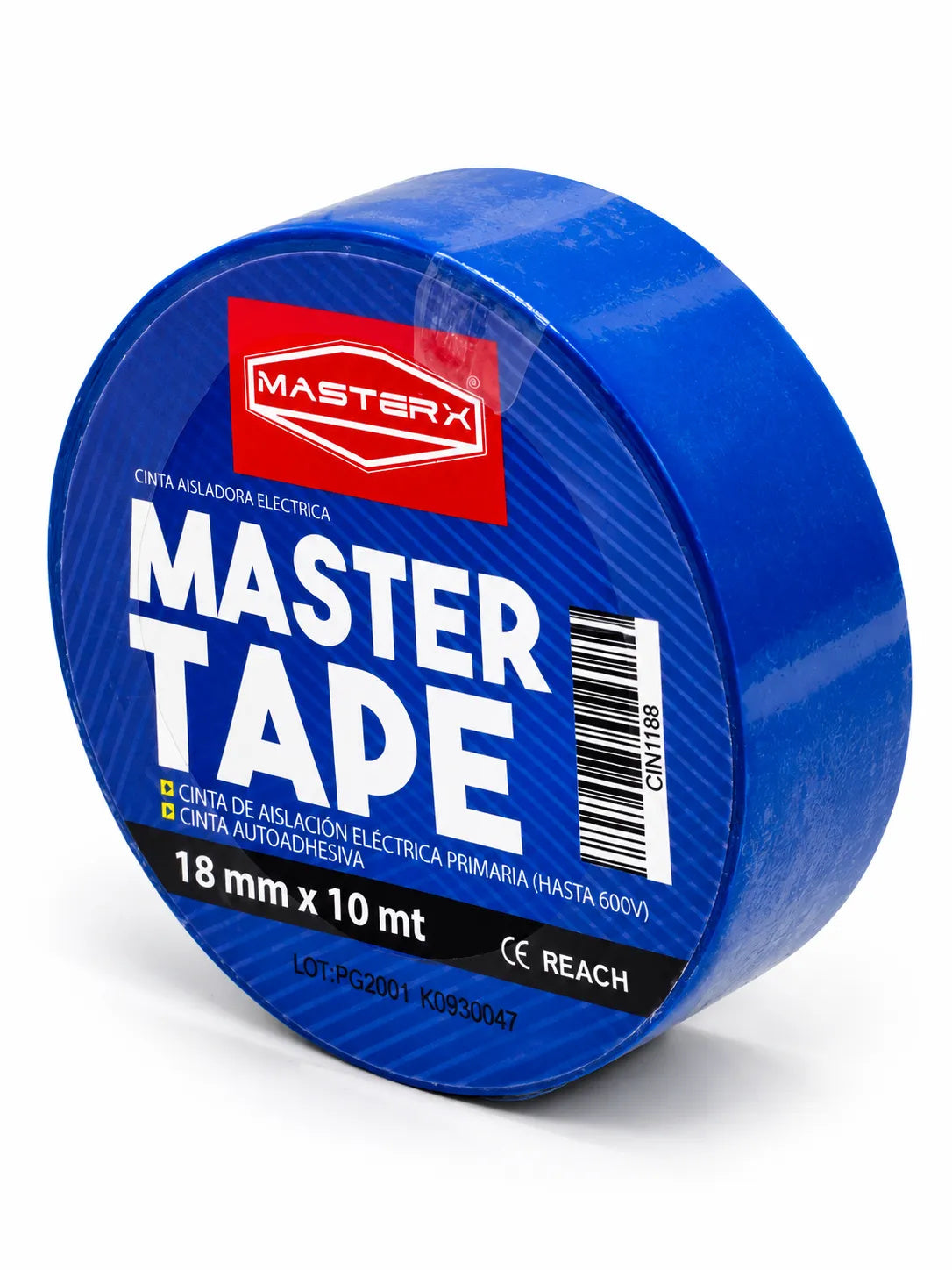 CINTA AISLADORA 3/4 X 10 MT AZUL #1500 MASTERX