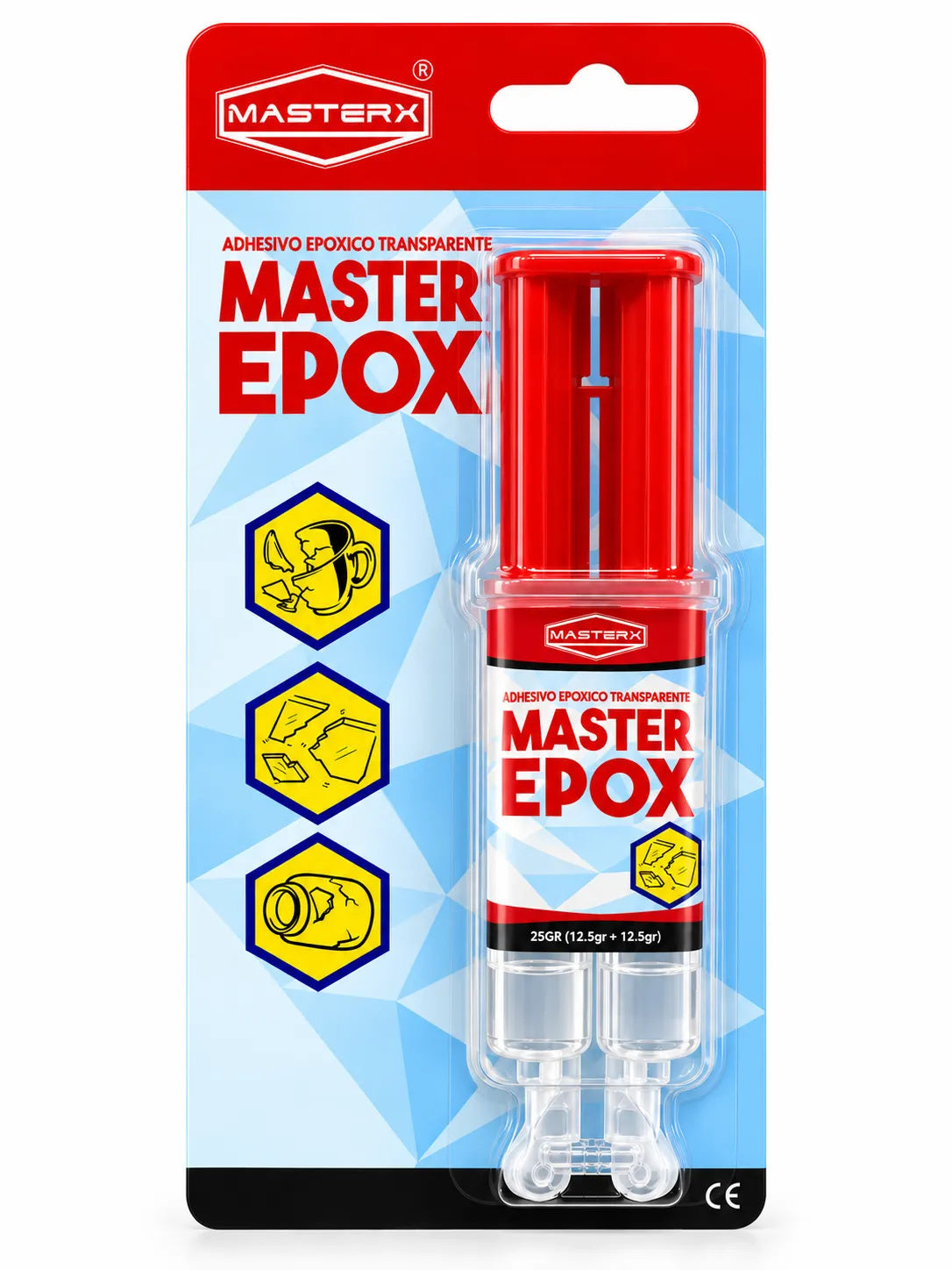 ADHESIVO EPOXICO TRANSPA 29.5ML MASTERX