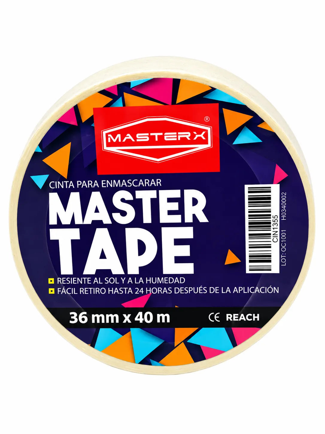 CINTA ENMASCARAR 36MM X 40MT MASTERTAPE