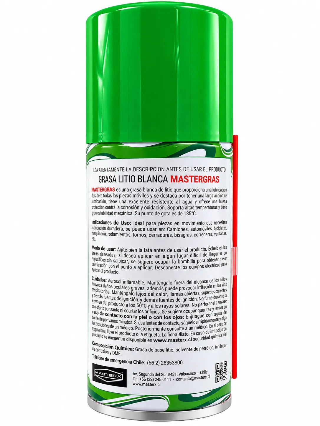 GRASA LITIO BLANCA 200GRS MASTERGRAS
