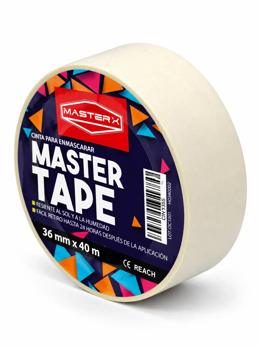 CINTA ENMASCARAR 36MM X 40MT MASTERTAPE