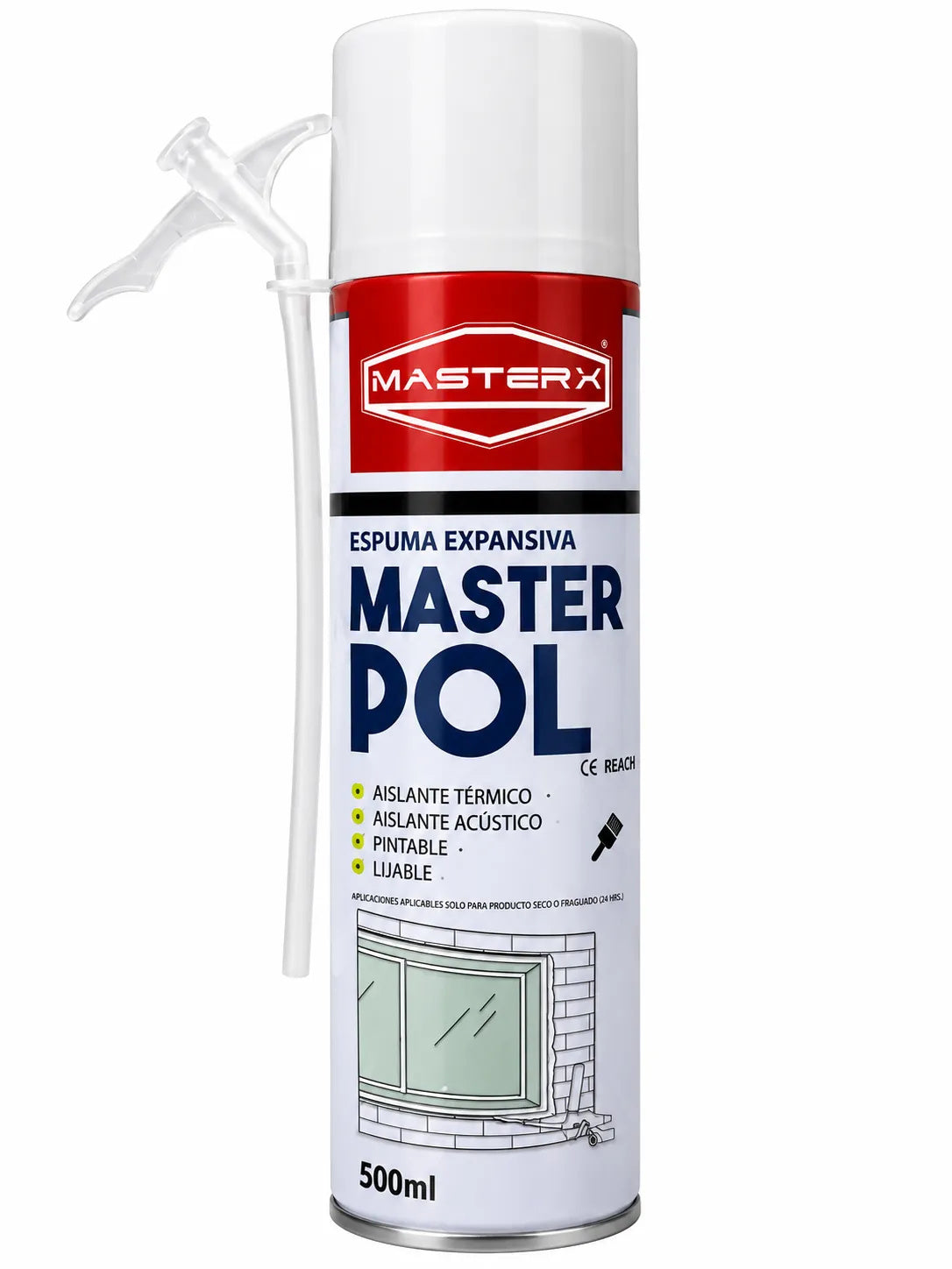 ESPUMA POLIURETANO EXPANS 500ML SPRAY NORMAL
