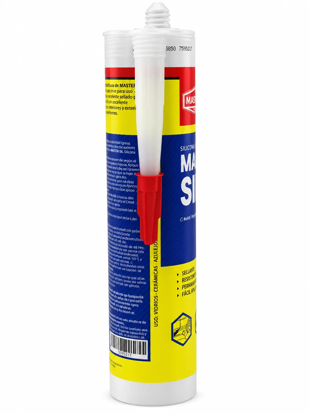 SILICONA UNIVERSAL TRANSPARENTE 300ML MASTERSIL