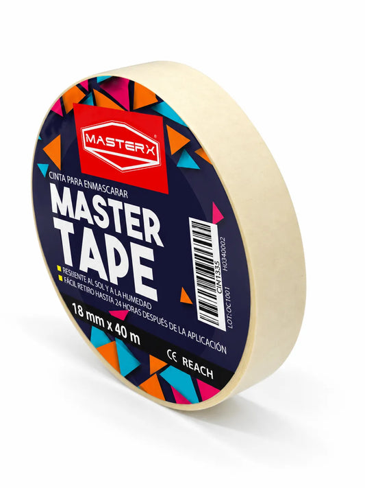 CINTA ENMASCARAR 18MM X 40MT MASTERTAPE
