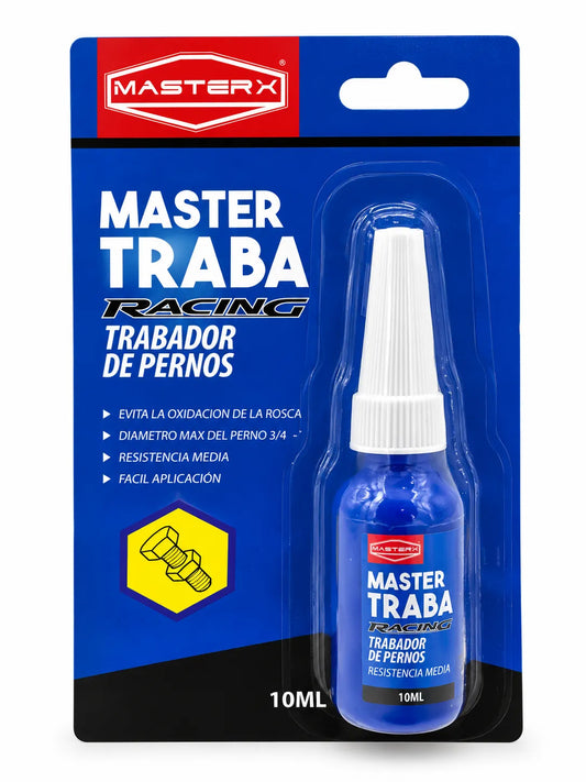 TRABADOR RES.MEDIA ROSCADAS 242 10GR AZUL MASTERX