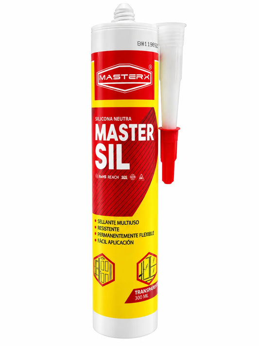 SILICONA NEUTRA TRANSPARENTE 300ML MASTERSIL